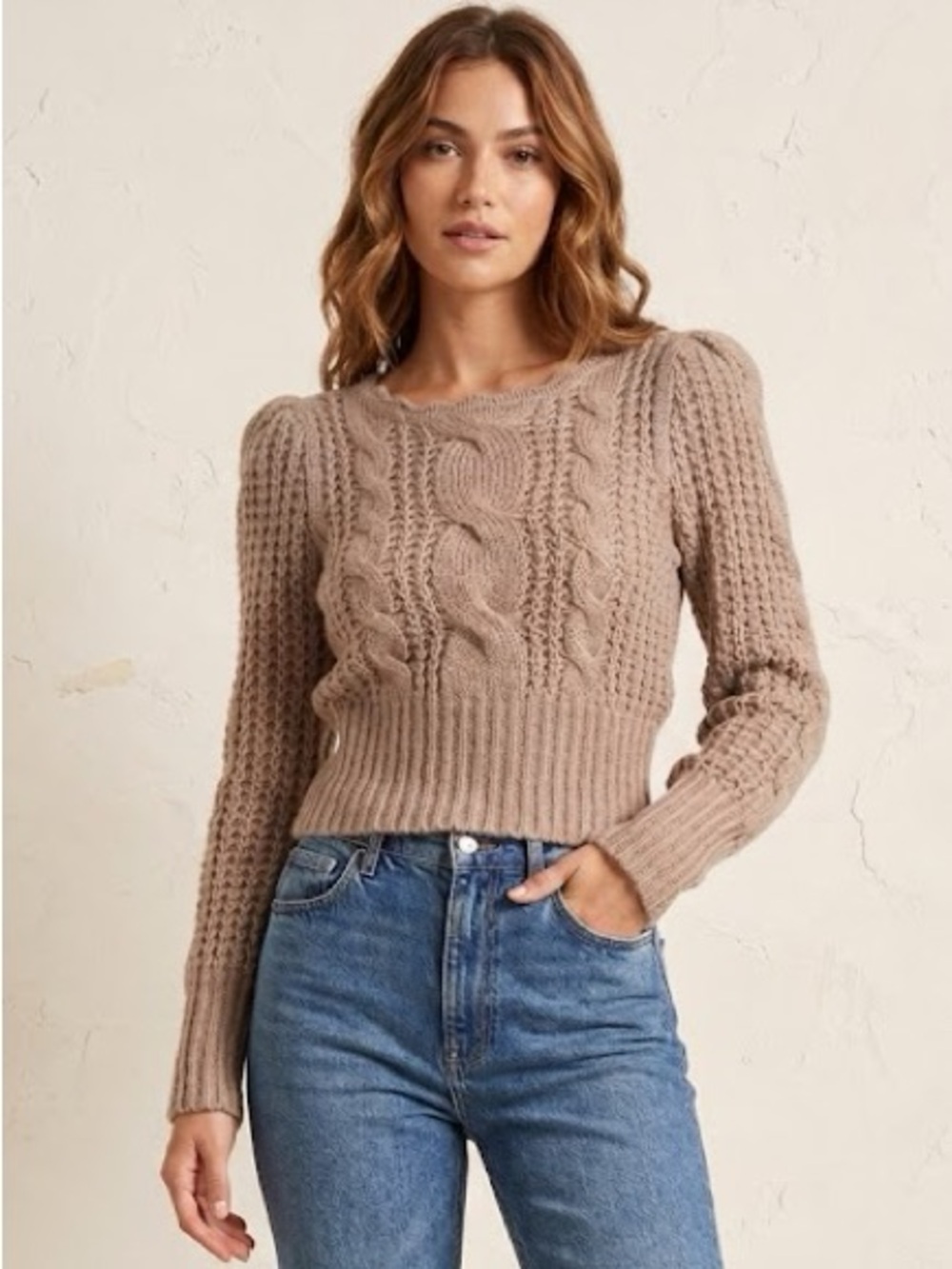 Darling| Cable Knit Sweater